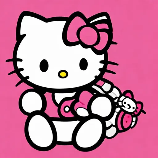 Prompt: Hello kitty 