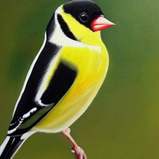 Beautiful Painting Of A Goldfinch   Image 8PfJUfUs 1681728950197 512.webp