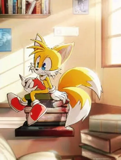 Prompt: Miles "Tails" Prower