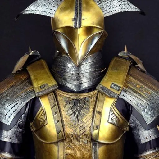 Prompt: Inca Inti armor fantasy




