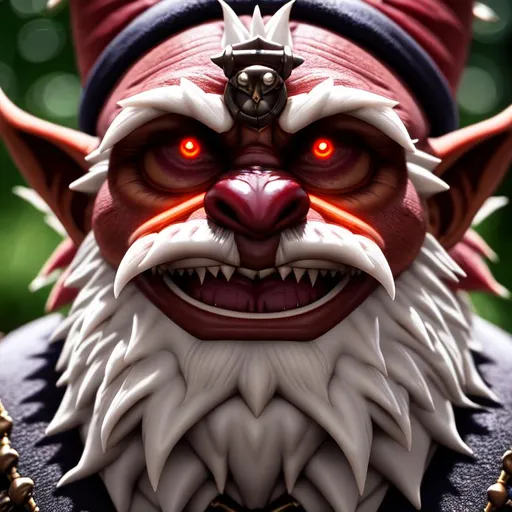 Prompt: bugbear
gnome
vampire, Professional, Highly Detailed, Hyperrealistic, sharp focus, Professional, UHD, HDR, 8K, Render, HD, Trending on ArtStation, close up, bokeh, outdoor,