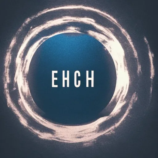 Prompt: the word "ECHO"