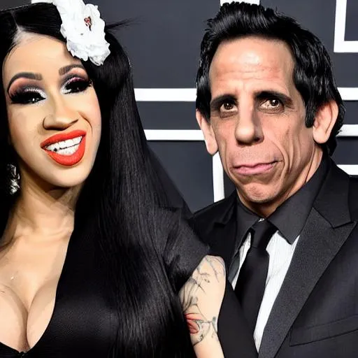 Cardi B And Ben Stiller Get Married | OpenArt