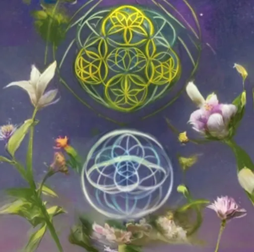 Prompt: The flower of life 