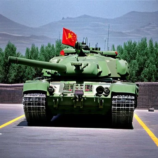 June 4 1989. tank. Beijing china hyper realism