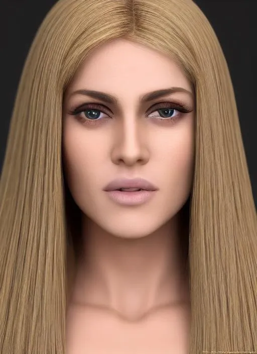 Prompt: Babylonian young woman, Portrait of {character} with {blond} hair and with cute face, big beautiful eyes, {background}, perfect composition, hyperrealistic, super detailed, 8k, high quality, trending art, trending on artstation, sharp focus, studio photo, intricate details, highly detailed, by juhain Shabo 