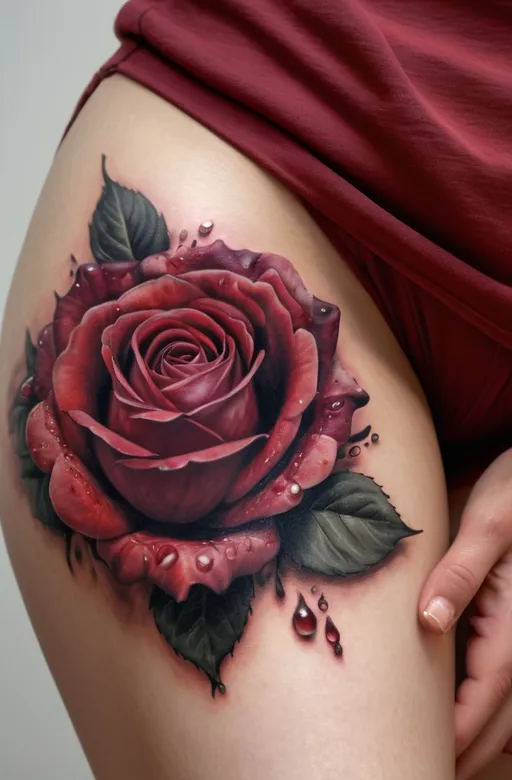 4. Photorealistic Rose Portraits