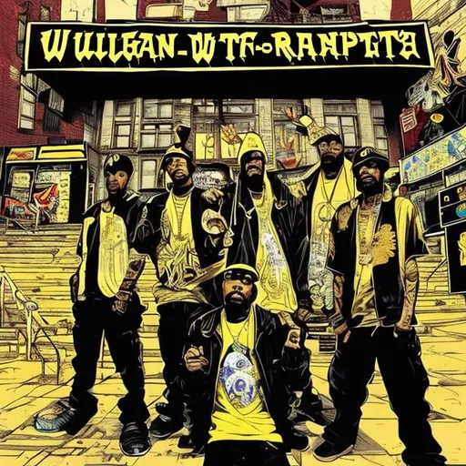 Prompt: Wu-tang clan rap city undeground