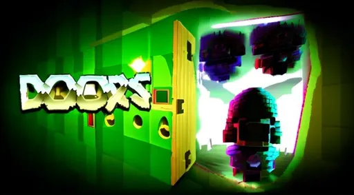 Minecraft ambush from doors pixel art