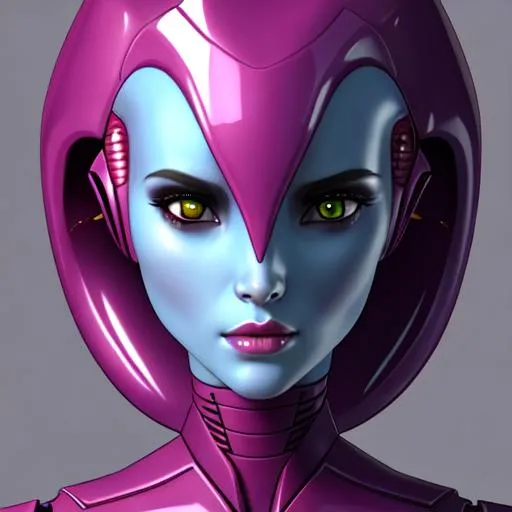 Prompt: Female alien 