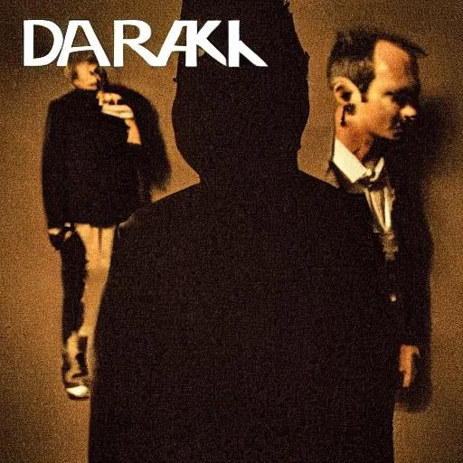 Prompt: dark album cover