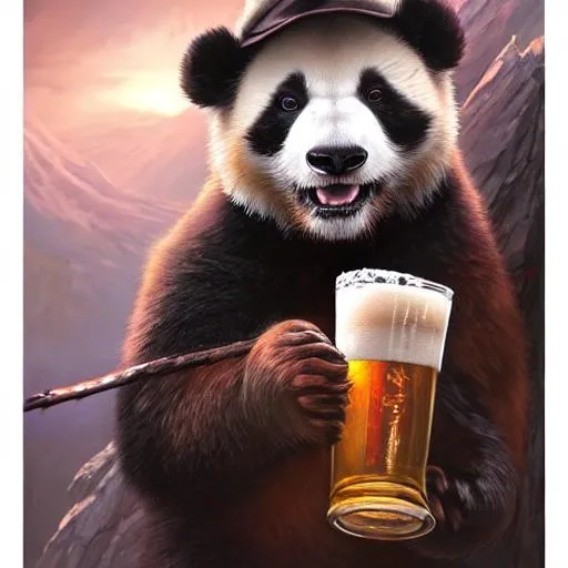 (masterpiece) (realistic) Homeless attractive panda... | OpenArt