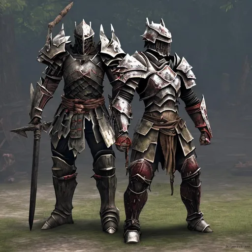 Prompt: Berserker armor