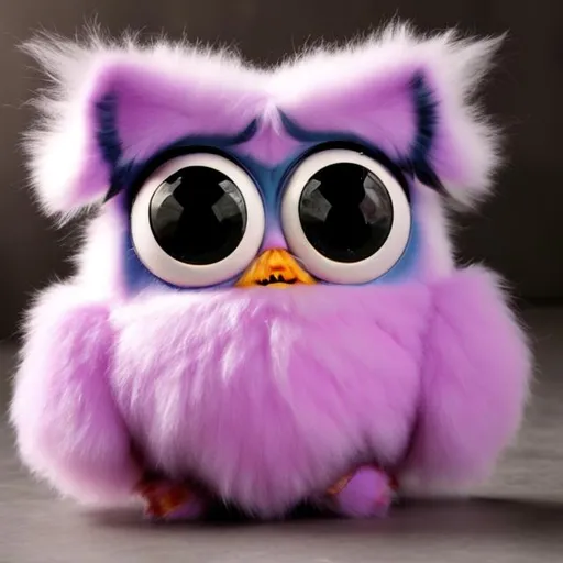 Prompt: Pouty Furby 