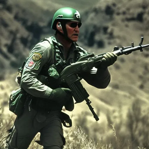 Prompt: Ballad of the Green Berets