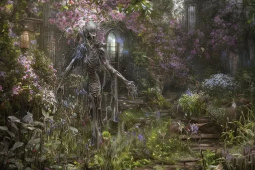 Prompt: HDR, professional, 8k, best version, masterpiece, flower standing in the rain Dark art, artstation, hyperdetailed intricately detailed , unreal engine, other wordly, intricate detail, dark colors, 8k, masterpiece, heavy strokes, doom eternal, standing