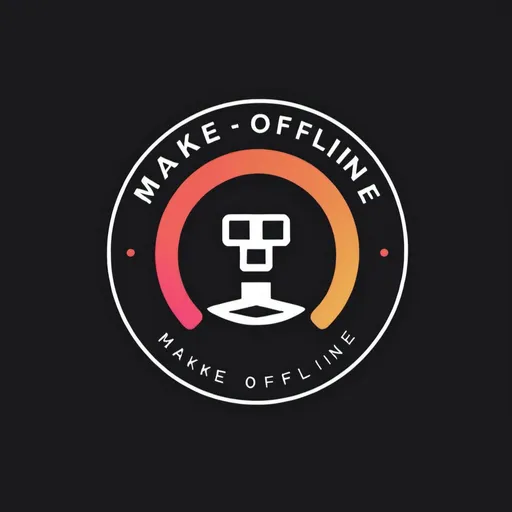 Prompt: make Offline logo