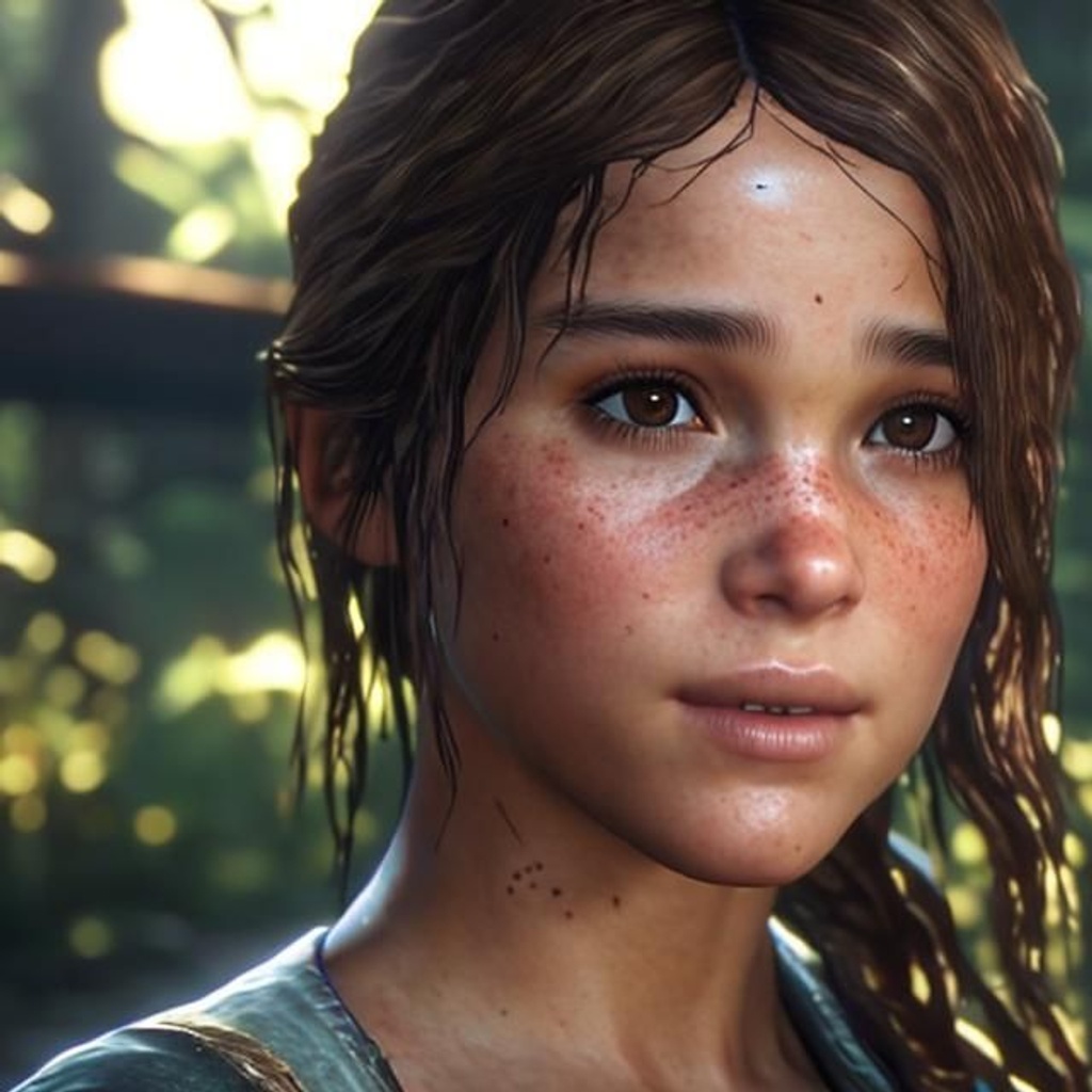 Sarah The last of us  The last of us, Last of us remastered, Face cut