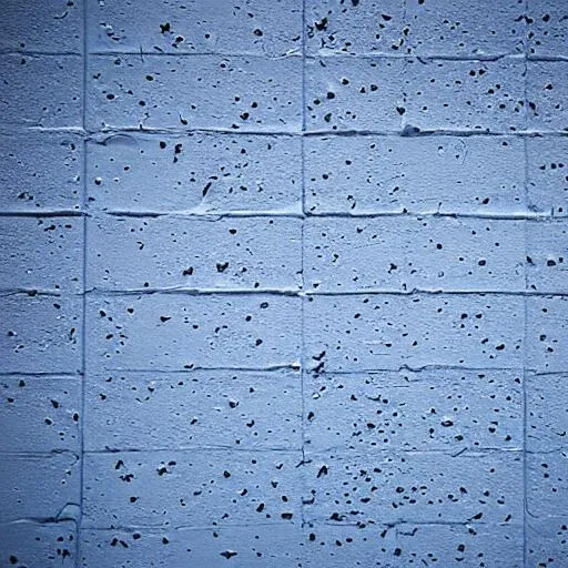 Prompt: cold unfeeling dense, blue wall of cold unfeeling dense blue wall.