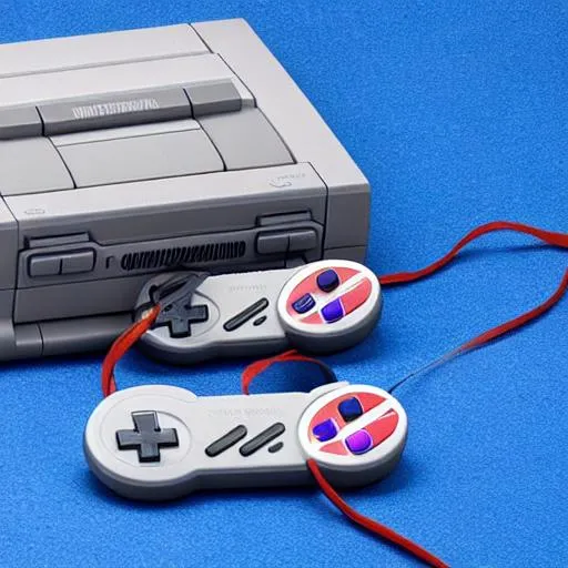 Prompt: super nintendo entertainment system