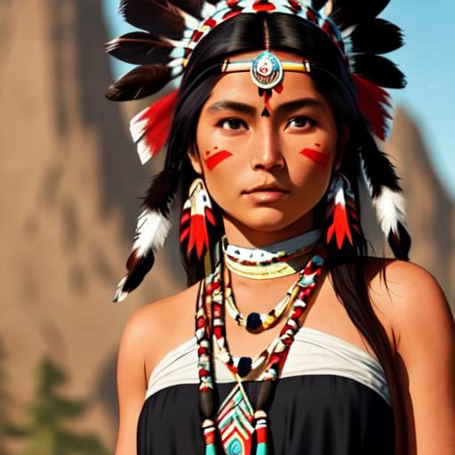 Native American princess | OpenArt