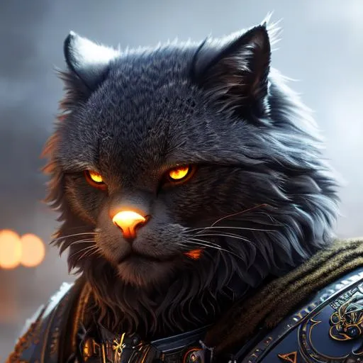 Prompt: detailed intricate fur, fur covered, sci-fi armor, metal, creepy dark horse glowing eyes, anthropomorphic, anthropomorphism, gloomy, dynamic full pose, volumetric fog, ultra-detailed, photorealistic, centered, anatomically accurate, natural cinematic lighting, bloom, bokeh, depth of field