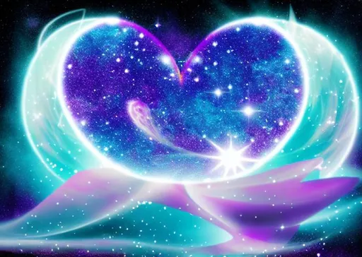 Prompt: universe of love  ethereal 

