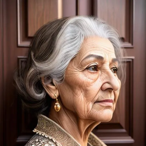 Prompt: long shot super detailed lifelike illustration, intricately detailed, dramatic lighting, gorgeous detailed old face, old lady with longhair in the turkey

masterpiece photoghrafic real digatal ultra realistic hyperdetailed , ruffles, highly detailed brown eyes, highly detailed beautiful gloss lips, highly detailed intricate fluffy black short hair, stray hairs, complex,

sitting in front of door of old rust antique ruined whore house in the fantasy harram, autumn environment, cozy environment, vintage environment, fantastical nostalgic mood,

hopeful, smile, iridescent reflection, cinematic light,

impressionist painting, Degas Style Painting,

volumetric lighting maximalist photo illustration 4k, resolution high res intricately detailed complex,

soft focus, digital painting, oil painting, heroic fantasy art, clean art, professional, colorful, rich deep color, concept art, CGI winning award, UHD, HDR, 8K, RPG, UHD render, HDR render, 3D render cinema 4D, Makoto Shinkai,