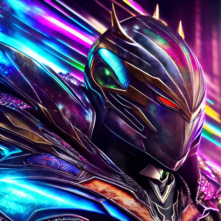 Kamen Rider Style, full RGB color spectrum chameleon... | OpenArt