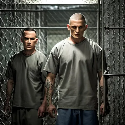 Prompt: prison break