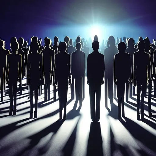 Prompt: The image could depict a person standing in a bright, sunny environment, surrounded by several shadow-like figures. These shadowy figures represent the fake friends who are present when everything is going well and when the person is in the spotlight. The shadows would be positioned closely behind the person, suggesting that the fake friends are following closely, mirroring their movements.

However, as the image transitions to the darker part, the shadows fade away or disperse, leaving the person standing alone in the darkness. This visualizes the idea that when faced with challenging or difficult times, fake friends quickly disappear, abandoning the person and leaving them without support or companionship.

The contrast between the vibrant, sunny environment and the dark, empty space highlights the dichotomy between the presence of fake friends in favorable circumstances and their absence during times of hardship. The image overall conveys the message that true friends are those who remain steadfast and supportive throughout both good and bad times, while fake friends are only temporary companions who vanish when things become tough.