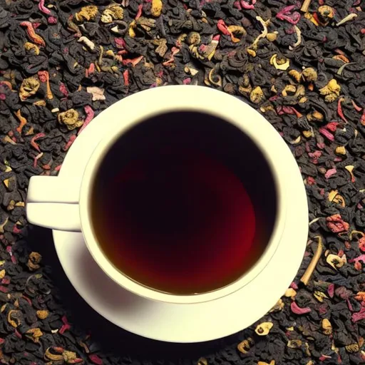 Prompt: My mind in a cup of tea