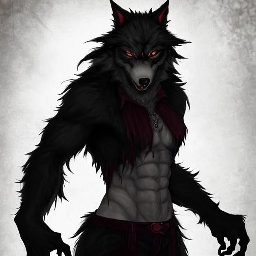 werewolf dressed as a vampire | OpenArt
