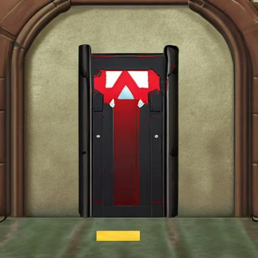 Prompt: gaming door