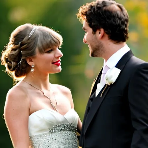 Prompt: Taylor swift, wedding