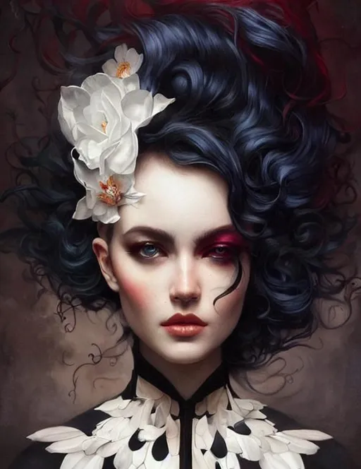 Prompt: There is beauty in weirdness. art by tom bagshaw,  artgerm, Karol bak, Jeremy Mann, Willem haenraets, Jacek yerka.  trending on Artstation, intricate, highly detailed, crispy quality, dynamic lighting, hyperdetailed and realistic.