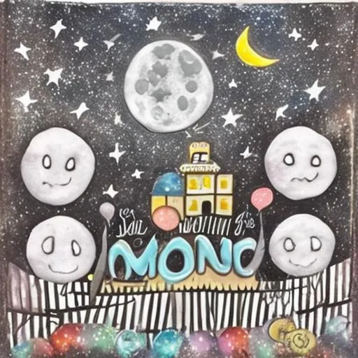 Prompt: hAPPY MOON

