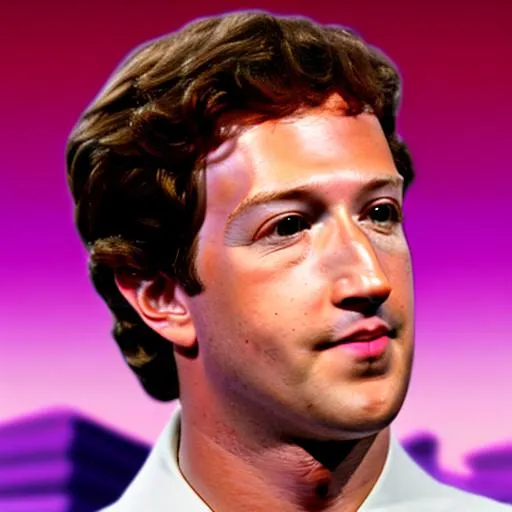 ((Mark Zuckerberg)) godly divine breathtaking vaporw... | OpenArt