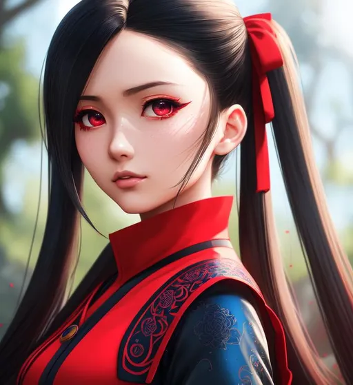 Prompt: portrait of Tohsaka Rin, twintail hair, perfect composition, hyperrealistic, super detailed, 8k, high quality, Splash art, front, epic Instagram, artstation, hyperdetailed intricately detailed, unreal engine, intricate detail, complementary colors, concept art, 8k, heavy strokes, splash arts, full height, full body focus,
