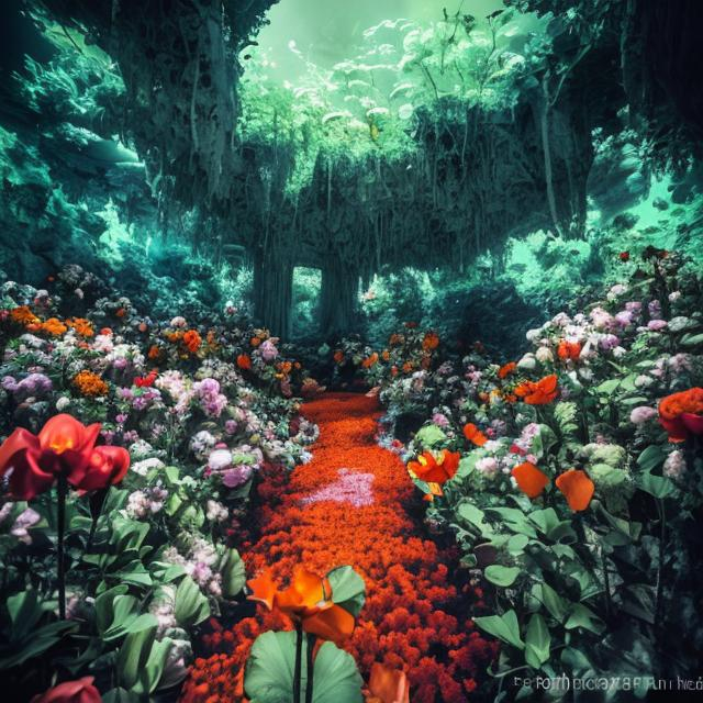 The Underworld with flowers OpenArt