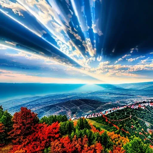 Prompt: long shot scenic professional photograph of {Bulgaria}, perfect viewpoint, highly detailed, wide-angle lens, hyper realistic, with dramatic sky, polarizing filter, natural lighting, vivid colors, everything in sharp focus, HDR, UHD, 64K