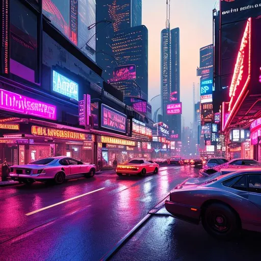 Prompt: super fine detail, hyper-realistic, 8k Ultra-realistic, ultra high definition, Ultra realistic, natural lighting, cinematic lighting, cinematic shadows, high quality, fine-tuned, realistic, ultra-high resolution, composition, upscale image, neon makeup, cyberpunk, neon city background.