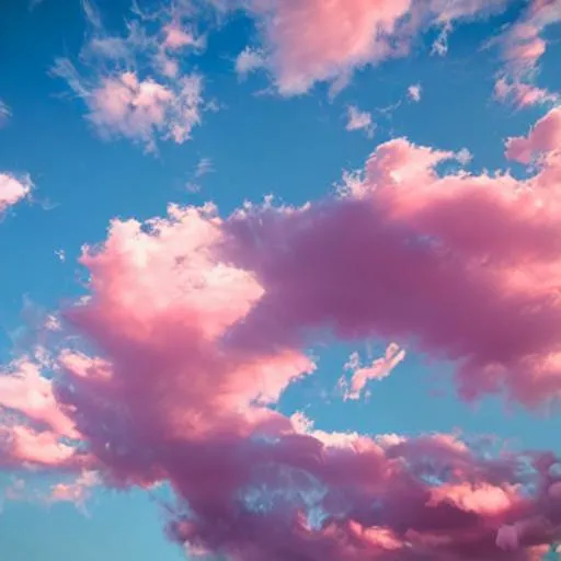 Prompt: Cotton candy skys



