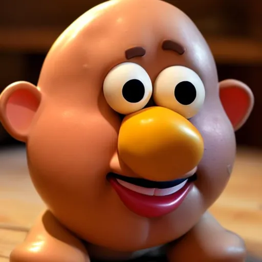 Prompt: Mr potato head