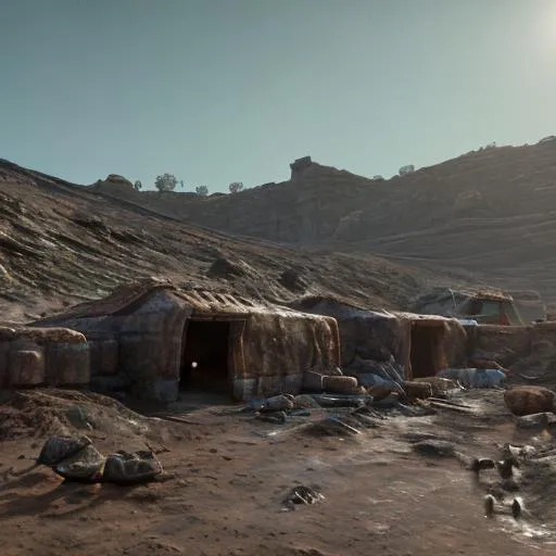 An archaeological dig site on an alien planet | OpenArt