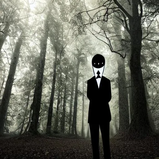 prompthunt: man in corpse paint, dark and mysterious forest, black