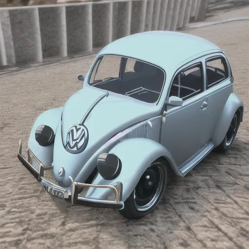 Prompt: Highest quality 3D styled Volkswagen Bug robot Transformer 