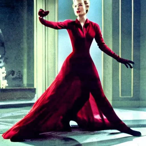 Grace kelly red on sale dress