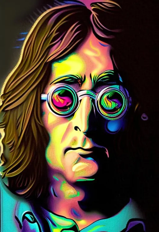 Hypnotic illustration of a man, hypnotic, psychedeli... | OpenArt