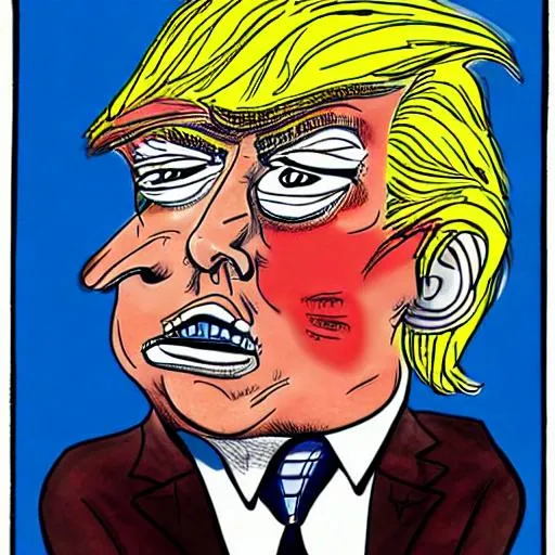 donald trump boxing against garfield | OpenArt